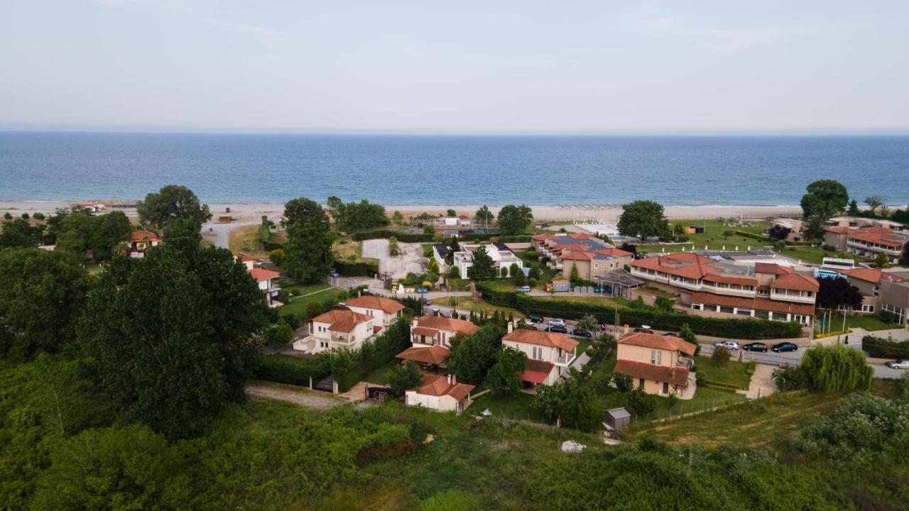 Παραθαλάσσια Αυτόνομη Εξοχική Κατοικία Αιγλη Limín Litochórou Eksteriør bilde